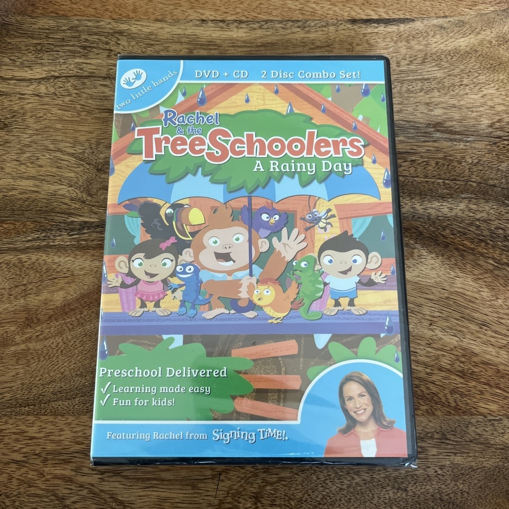 Rachel and the TreeSchoolers: A Rainy Day (DVD, 2012)